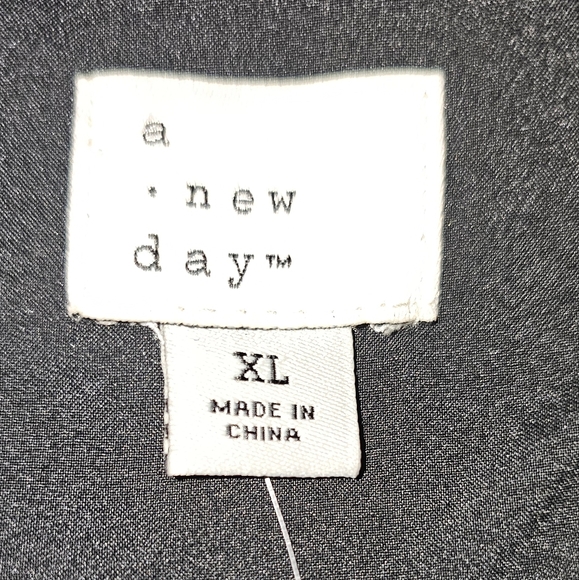 A New Day. Women's Black Buttoned Vest. Rayon Sizes: XS-XXL. NWT. - Picture 10 of 12